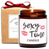 Valentines Candle For Women,Him,Anniversary Candles,Sexy Time Candle Gifts,Fireside &Teakwood Scented Candles,Birthday Valentine'S Day Gift For Men,Boyfriend,Husband,Couple