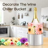 Artificial Flowers Bulk, Small Fake Flowers 21Pcs Set, Silk Flowers For Home Decor Indoor/Diy Crafts/Ice Molds Decoration (Ice Mold Not Included)