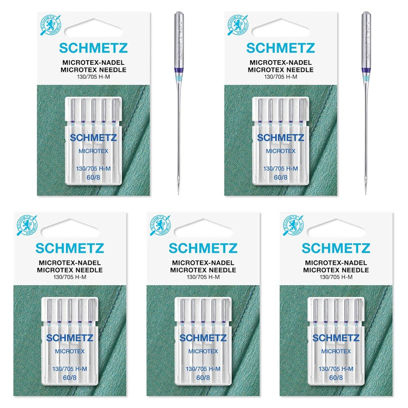 Microtex Sharp Machine Needles-Size 8/60 5/Pkg
