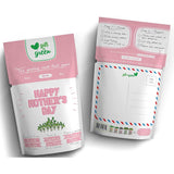 Mother'S Day Card | Greeting Card Greeting Cards With Organic Microgreens! Just Like A Post Card, Simply Mail And Recipient Gets To Grow & Eat | Cards For All Occasions | 1 Pack