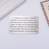 I Love You Wallet Card For Boyfriend, Anniversary Cards Gifts For Husband Spouse, Couple Gift For Him Birthday Valentines Day, Engagement Wedding Present For Fiance Groom