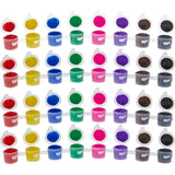 Acrylic Paint Pots For Kids, Classroom, Art And Crafts, 8 Colors (96 Pack)