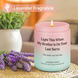 Scented Candle - Sister In Law Gifts - Funny Bridal Shower, Wedding, Valentines Day, Birthday Gifts For Sister In Law, Brother, Brothers Girlfriend, Bride - Happy Birthday Present Ideas For Sil