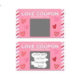 Scratch Valentines Day Card, Love Coupons, Love Note Scratch Off Cards, 20 Pieces Valentine'S Day Anniversary Greeting Card, Diy Valentines, Romantic Gifts For Husband, Wife, Lovers, Kids(A07)