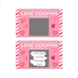 Scratch Valentines Day Card, Love Coupons, Love Note Scratch Off Cards, 20 Pieces Valentine'S Day Anniversary Greeting Card, Diy Valentines, Romantic Gifts For Husband, Wife, Lovers, Kids(A07)