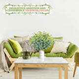 Artificial Eucalyptus Stems, 12.7 Inch Realistic Foliage Faux Stems Branches With Leaves For Vase Centerpiece Spring Wedding Decorations, Green, 12 Pcs