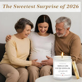 Pregnancy Announcement Gifts For Grandparents 2026, Baby Reveal Surprise Gift For Parents, Funny Pregnancy Reveal Candle, Grandparents To Be Baby Announcement Keepsake, Lavender Scented Candle (7Oz)