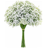 10Pcs 21-Inch Sturdy Artificial Baby’S Breath Flowers - Non-Shedding Design For Wedding/Home Decor, Realistic Faux Gypsophila With Reinforced Stem Base