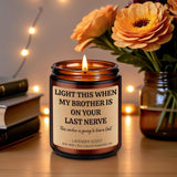 Scented Candle, Sister In Law Gifts - Birthday Gifts For Sister In Law, Brother - Funny Wedding, Bridal Shower, Valentines Day, Happy Birthday Idea For Sil, Brothers Girlfriend, Future Sil, Bride