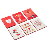 Hallmark Valentine's Day Cards Assortment, Gold Foil (36 Cards and Envelopes)