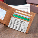Godson Gifts, Godson Inspirational Engraved Wallet Card