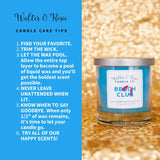- In Summer Candle 11 Oz - Scented Candle - Inspired By Frozen - Soy Wax Blend - Up To 40 Hrs - Long Burn Time - Reusable Glass Jar