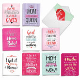 - 20 Assorted Mother'S Day Humor Cards Boxed Stationary Set, With Envelopes (4 X 5.12 Inch) - Loving Small Note Card Set - Mom Notes Am3138Mdg-B2X10