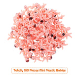 100Pcs Tiny Plastic Mini Babies For Baby Shower Games And Ice Cubes (1 Inch)