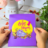 - Pop Up Birthday Card, 6X8 Inches Mom Owl Birthday Card For Mom, Daughter, Grandma, Thank You Gifts With Envelope