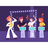 Fall Winter Friendly Feud Game - Family Feud Questions For Adults - Party Games Cards - Thanksgiving Decoration