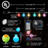 Globe String Lights, Led Fairy Lights With Remote For Classroom, Bedroom, Party, Christmas Decorations, Room, Indoor, Tr