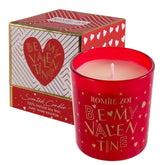 Holiday Valentine'S Day Scented Candle - 6Oz Soy Wax Candle Infused With Amber Spice Rose - Gift Box Packaged For Holiday Season Women Gift