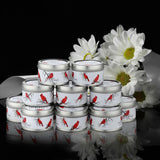 24 Pcs Funeral Memorial Candles Funeral Favors For Guests Celebration Of Life Supplies Lavender Scented Soy Tealight Sympathy Gifts Memorial Service Grief Share Meeting(Cardinal)