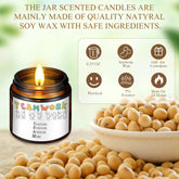 10 Pcs Christmas Thank You Gift Candles Scented Soy Jar Candle Bulk Inspirational Team Coworker Gifts Bulk 3.5 Oz Staff Appreciation Gifts For Women Employees Teacher Boss Yoga Home(Team)