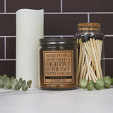 Some People Just Need A High Five In The Face With A Chair, Funny Candles For Women Or Men, Best Friend Candle, Best Friend, Friendship Gifts, Relaxing, Funny Gifts, Mother'S Day, Bestie