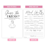 40 Minimalist Funny Bridal Shower Games 20 Guests - Wedding Games For Bridal Shower Games For Guests, Couples Wedding Shower Games For Couples, Guess The Dress Game, Bridal Party Games