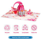 Frndly 3D Love Gnome Pop Up Valentines Day Card, Handcrafted - 100% Recycled And Eco-Friendly, 8" X 6" Cover - Includes Envelope And Note Tag