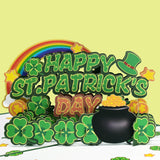 St. Patrick'S Day Pop-Up Card | Rainbow, Shamrocks, Leprechaun Hat, Pot Of Gold | Festive 3D Design | Happy St. Patrick'S Day | Irish Greeting Card