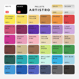 42 Acrylic Paint Pens, Art Set Acrylic Markers For Textile, Canvas, Rock, Glass, Wood, Paper, Pumpkin, Diy, Paint Markers For Kids And Adults