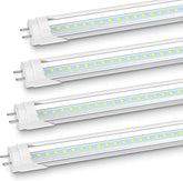 4 Pack 3FT T8 LED Tube Lights 14W 1600LM 5000K Type A B F25T8 Fluorescent Replacement