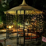 Solar String Lights Outdoor, 36ft 60 LED Globe String Light with 8 Mode, Waterproof Crystall Ball Lights Solar Patio Lights for Garden, Lawn, Patio, Gazebo, Yard, Outdoor Decor - Warm White