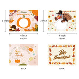 Thanksgiving Day Diy Scratch-Off Cards–Fall Give Thanks Turkey Day Dinner Game Party Supplies Favors 40Pcs