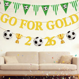 2026 Soccer Party Decorations, World Soccer Party Supplies