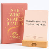 Daily Affirmation Cards – 40 Spiritual Mindfulness Cards For Inner Healing, Self-Love & Manifestation – Elegant Deck For Women With Gift Box & Guide – Uplifting Positive Quotes For Daily Use