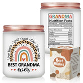Grandma Gifts, Mothers Day, Birthday, Christmas, Thanksgiving Great Candle Presents For Grandmather From Grandkids Granddaughter Grandson