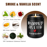 Scented Candles - Newly Wed Gifts For The Couple, Funny Wedding Gifts For Newlyweds, Married Couple - Wedding Congratulations Presents, Honeymoon, Married Present For Bride, Groom
