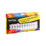 : Professional Heavy Body Acrylic Paint Set - Classic Colors - 12 Tubes - Rich Pigments, Water-Based & Non-Toxic, Adult Art Supplies