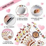 50 Pcs Let Grill & Chill Scratch Off Game Cards, Fun Bbq Themed Scratch Cards For Grilling Party Games, Backyard Barbecue Activities Supplies For Outdoor Cookout Activities, Family Party
