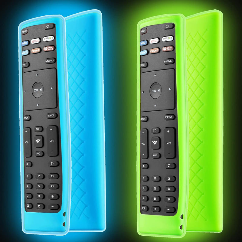 2 Pack Remote Case For Vizio Tv Controller, Silicone Remote Cover For Vizio Xr