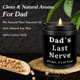 Candle | Father'S Day, Birthday & Grandpa Day Gift | Scented Candle For Men | Sandalwood, Vanilla & Sage