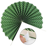 18Pc Party Red And Green Paper Fans Merry Christmas Hanging Paper Fans Decorations, Round Folding Party Bulk For Christmas Decorations Winter Holiday Wedding Birthday
