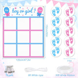 Gender Reveal Games Tic Tac Toe Board Game With 10 Boy Or Girl Signs, Gender Reveal Ideas, He Or She, Boy Or Gir Sign Gender Reveal Party Supplies, Baby Shower Gender Reveal Decorations