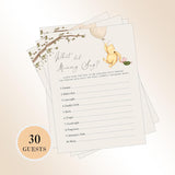 Winnie The Pooh Baby Shower Game Cards, What Did Mommy Say, Set Of 30, Party Games & Activities, Decorations