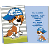 Grandson Birthday Card - Made In Chicago - Premium Card Stock, Envelope Included - 5" X 7.75" - Packaged In Extra Sturdy Mailer - 95747