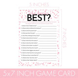 Pink And Black 100Th Birthday Game Bundle - Set Of 3 Birthday Party Games For 20 Guests, Born In The 1920S Theme