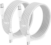10FT 60W USB C to USB C Fast Charging Cable for iPhone MacBook & Samsung