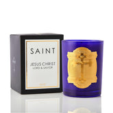 Lord Savior Jesus Christ Scented Candle With Prayer And Prayer Coin, Soy Coconut Aromatherapy Candle With 80 Hour Burn Time, Special Edition