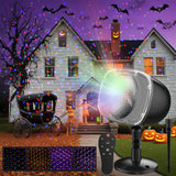 Christmas Snowfall Projector Lights, Led Light Projector,Outdoor Holiday Lights With Clear Rotating Snow Falling Lamp For Halloween Xmas Party Garden Landscape Decoration