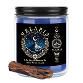 Velaris City Of Starlight Acotar Fans Gift Thorns And Roses Merchandise Sandalwood 7 Oz Scented Candle (Candle-Black City)