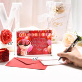 Valentines Day Card With Lights & Music, 3D Pop Up Rose Anniversary Cards For Couples, Romantic “You’Re My Favorite” Sweet Greeting Gift Cards For Wife Husband Girlfriend Boyfriend